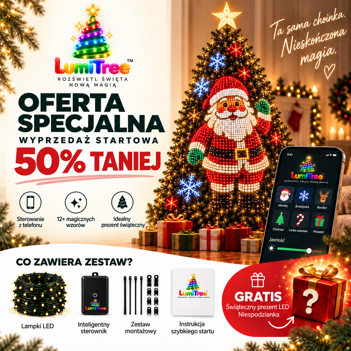 Stworzone przez Ciebie. Magiczne w każde święta.